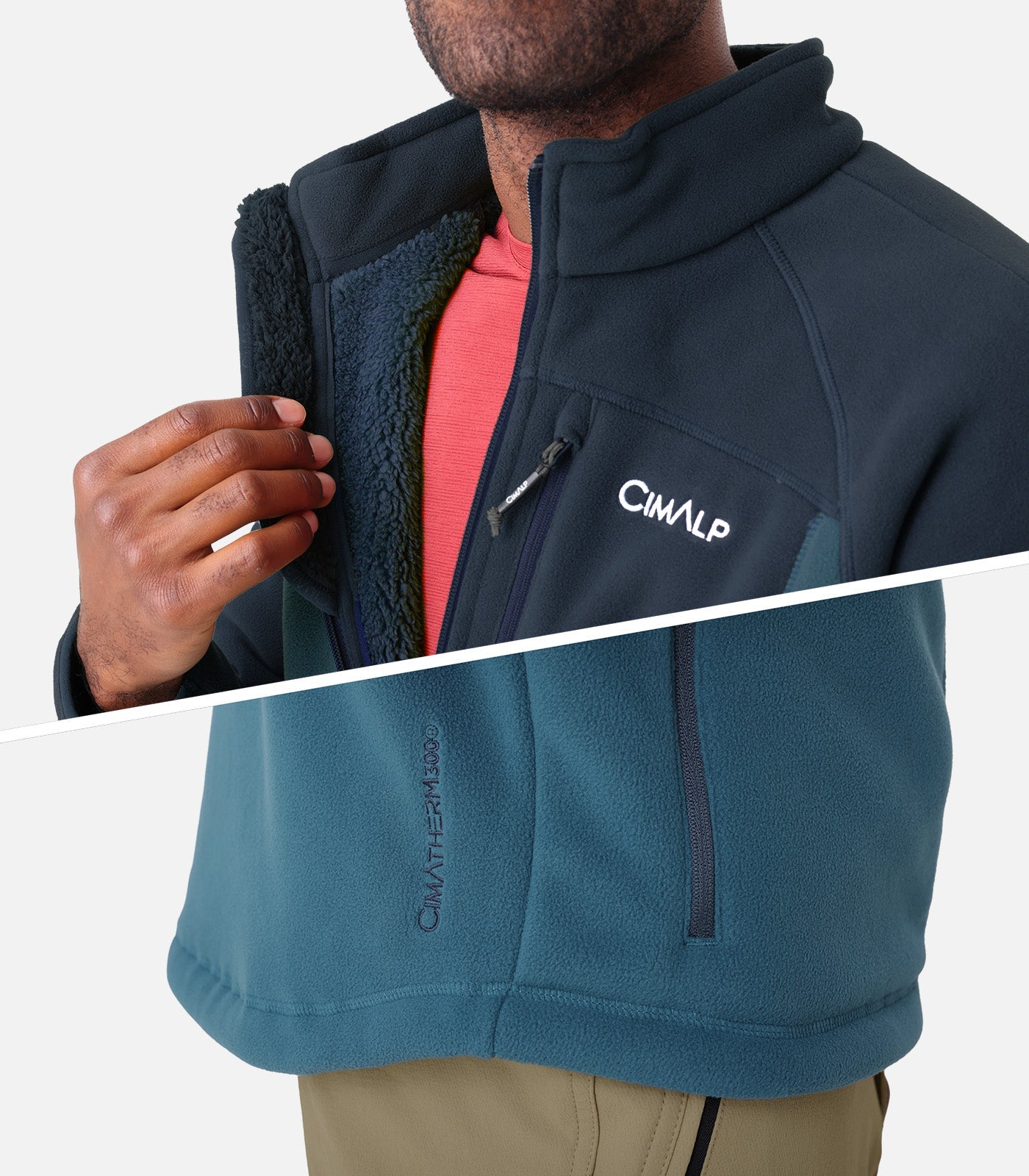 cimalp-canada-6-h-veste-polaire-homme-bleu-extra-warm image 5