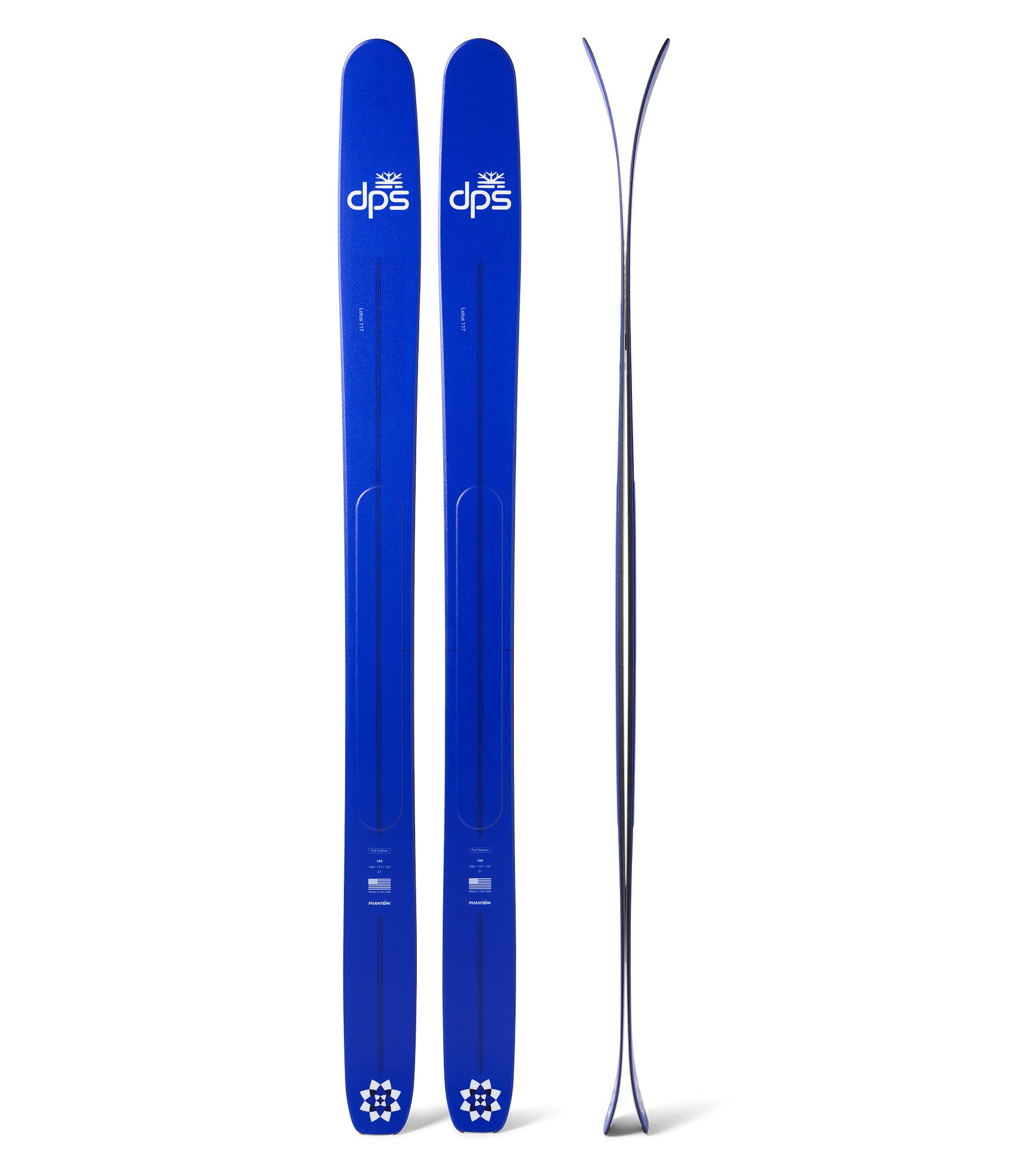 dps-lotus-117-ski-poudreuse-178-bleu image 1
