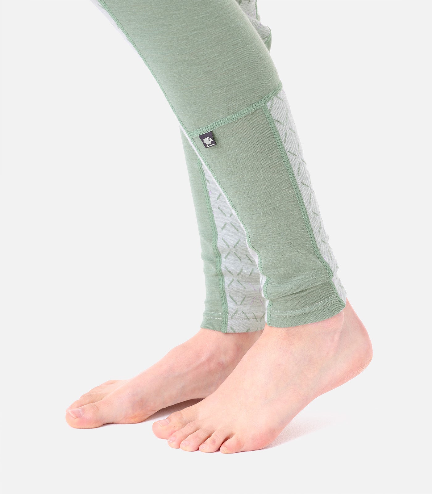 cimalp-wool-pant-f-collant-thermique-femme-vert-m-rinos image 4