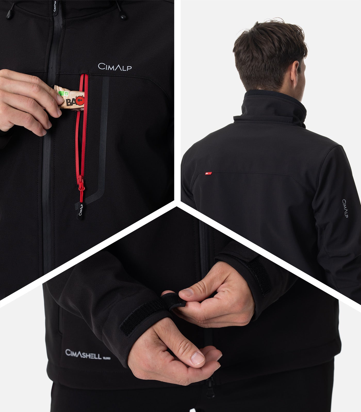 cimalp-dynamic-6-h-veste-softshell-homme-rouge-stretch image 6