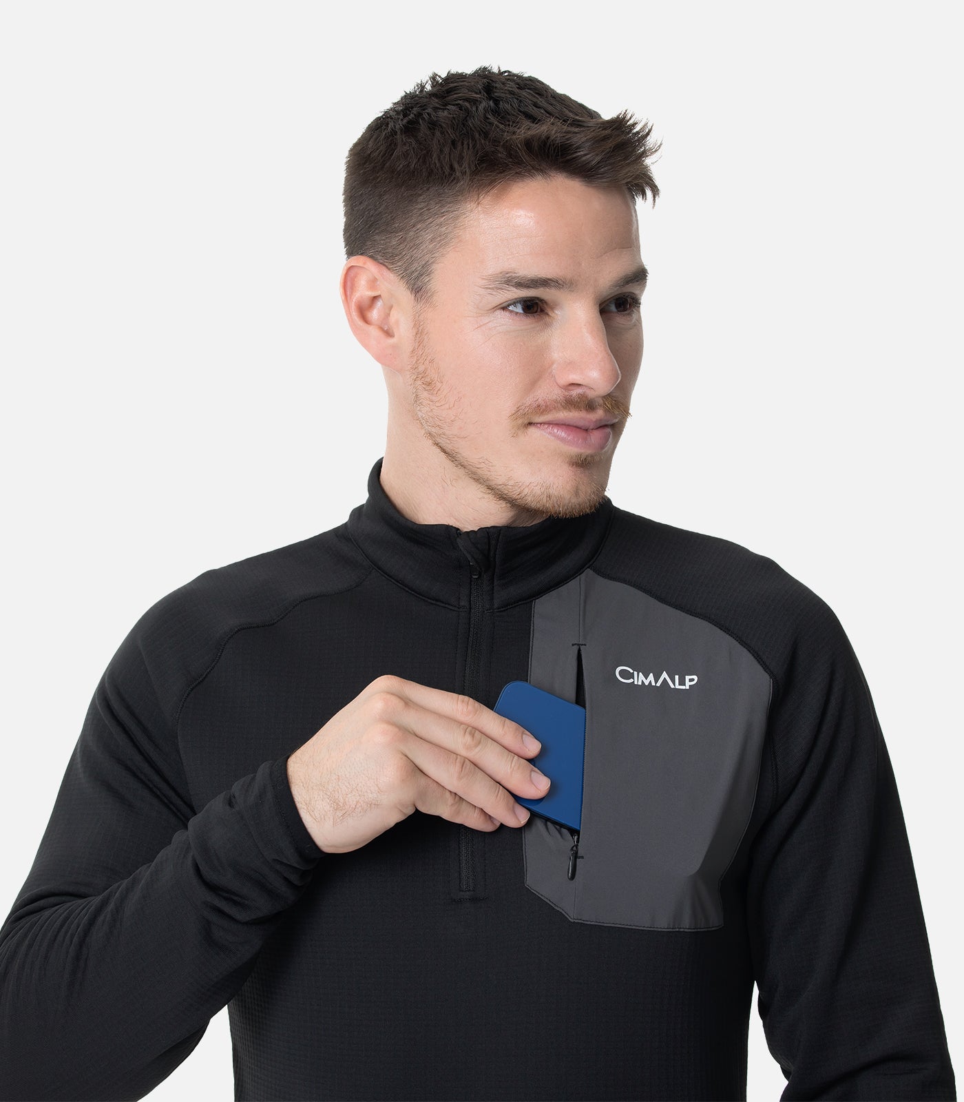 cimalp-dolent-2-h-polaire-homme-rouille-respirante image 6