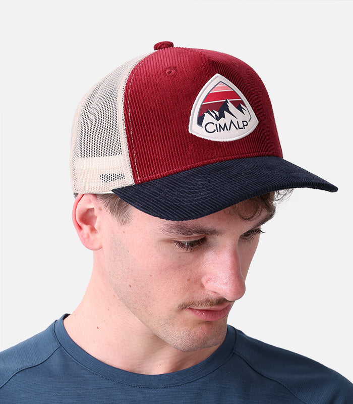 cimalp-trucker-cap-velours-casquette-randonn-e-vert-olive image 3