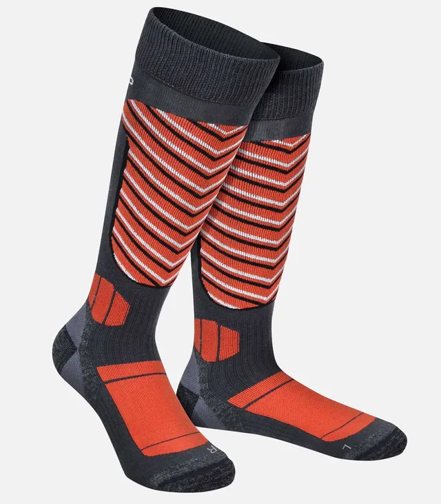 cimalp-x-tech-ski-chaussettes-de-ski-orange-laine-m-rinos image 1