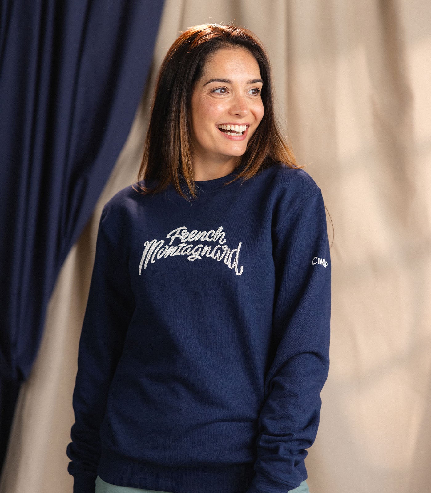 cimalp-french-round-neck-pull-lifestyle-marine image 6