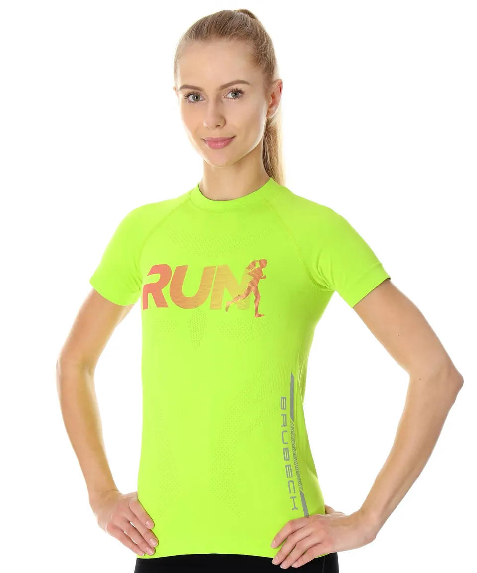brubeck-athletic-running-air-pro-t-shirt-running-femme-respirant image 1