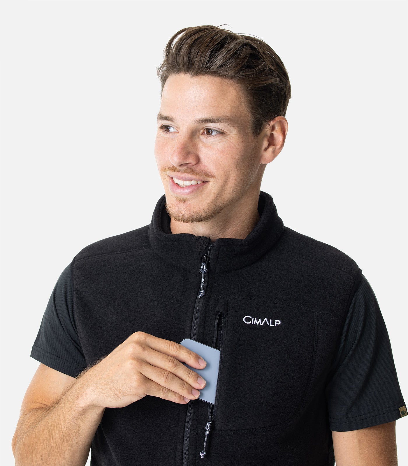 cimalp-iceberg-6-h-gilet-polaire-homme-sapin-recycl-stretch image 6