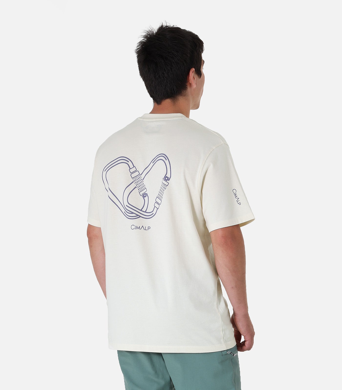 cimalp-rope-h-t-shirt-escalade-homme-beige-coton image 4