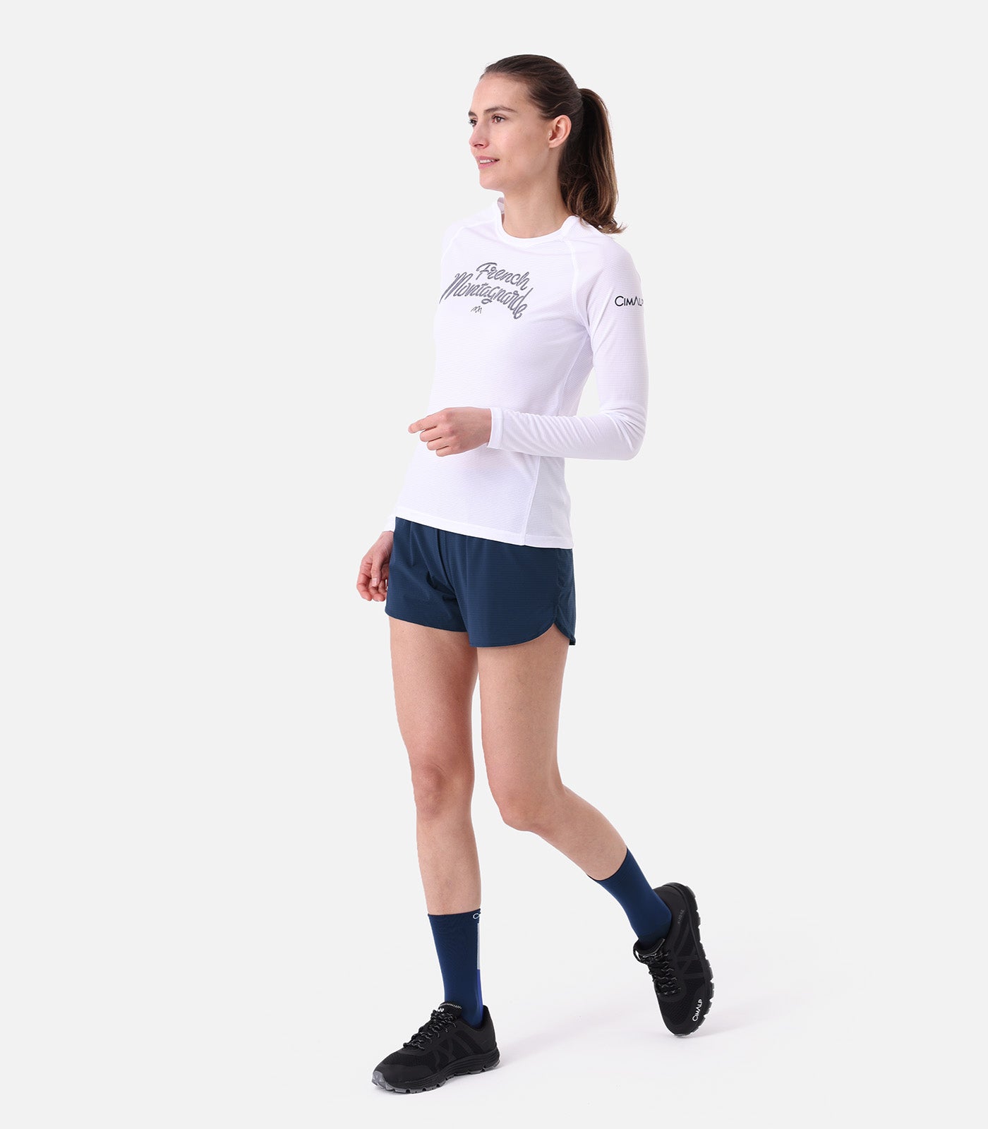 cimalp-la-fran-aise-ls-2-f-t-shirt-trail-femme-vert-canard-l-ger image 8