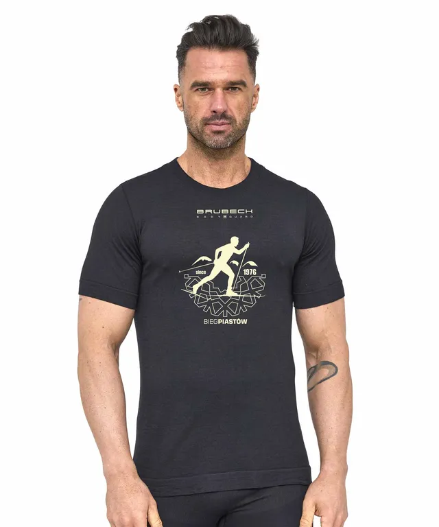 brubeck-outdoor-wool-pro-bieg-piast-w-t-shirt-homme-m-rinos image 1