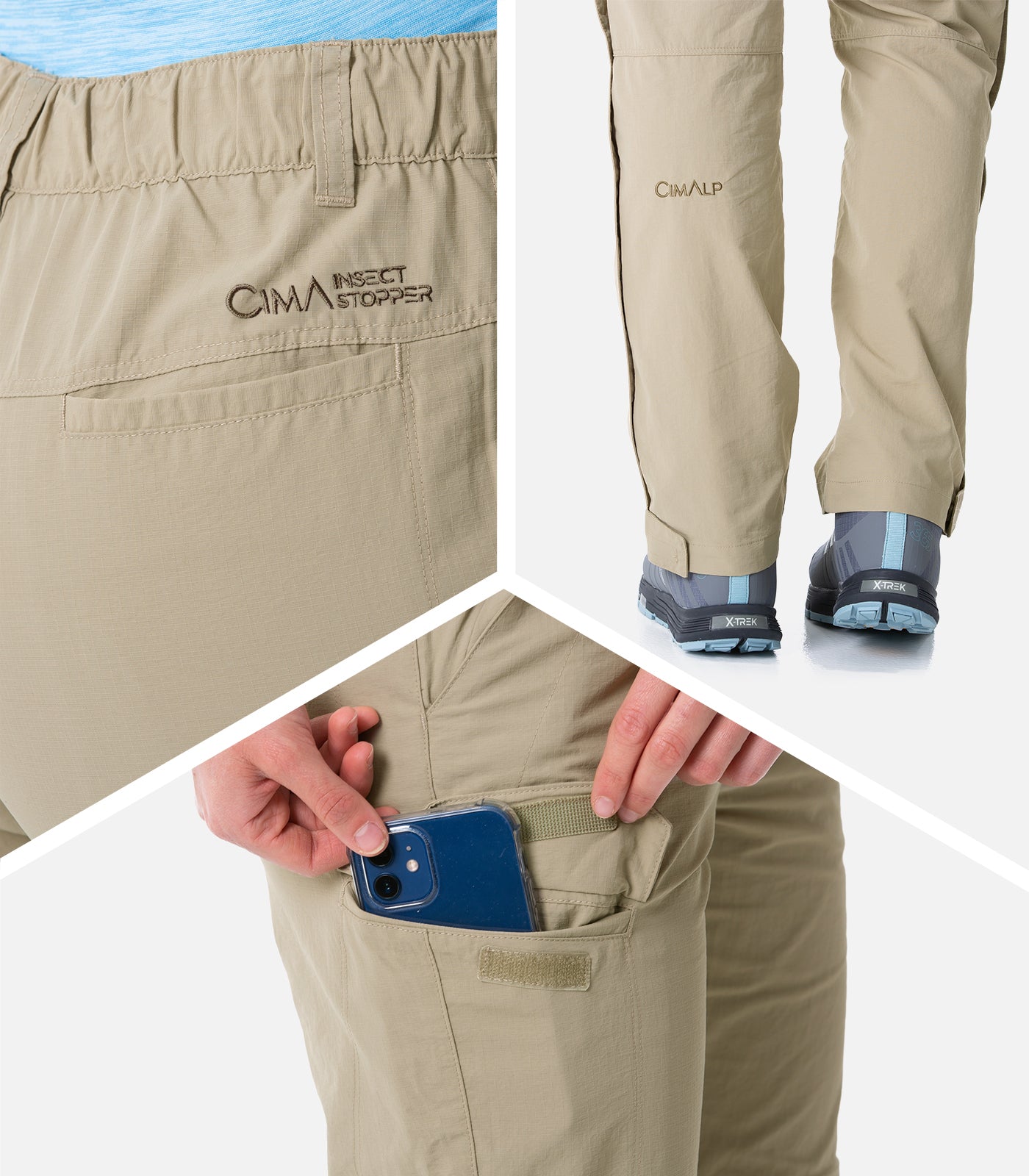 cimalp-johannesbourg-court-3-f-pantalon-convertible-anthracite image 7
