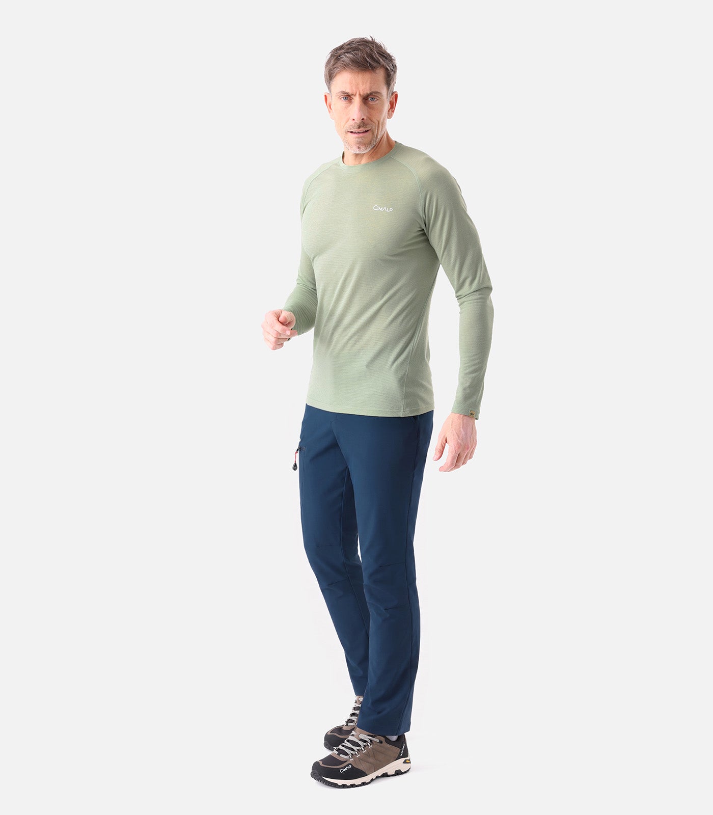 cimalp-jocou-court-2-h-pantalon-rando-marine-stretch image 2