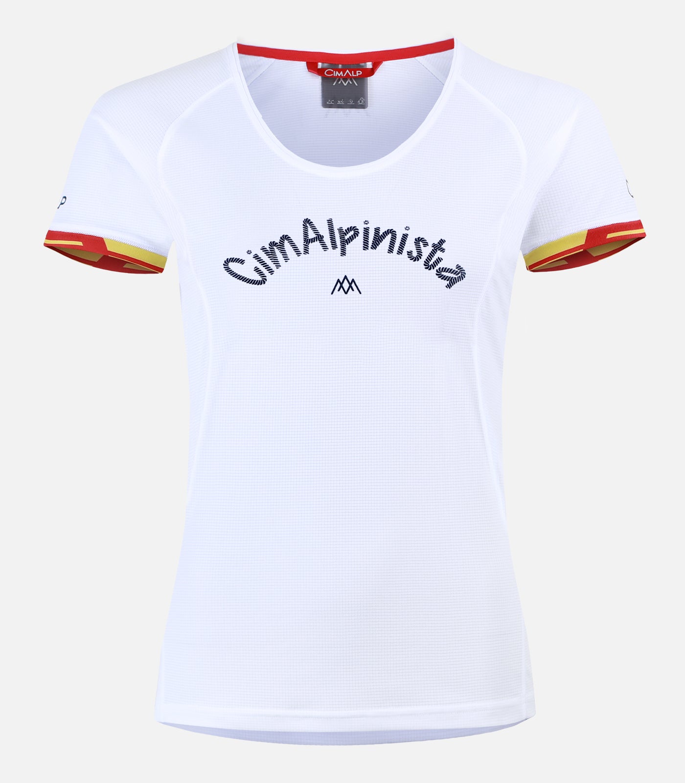 cimalp-spanish-montagnard-t-shirt-trail-blanc-femme image 2