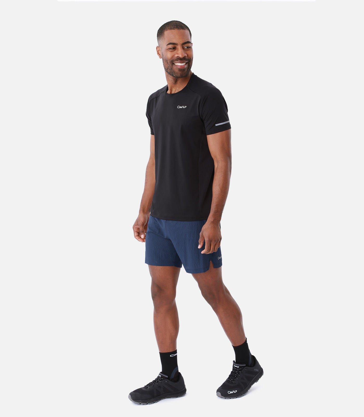 cimalp-obiou-h-short-trail-homme-noir-60g-stretch image 3