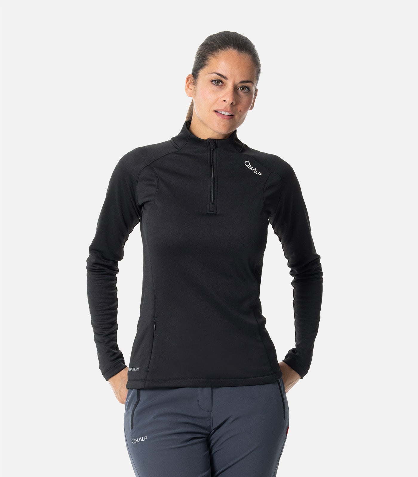 cimalp-teillon-f-veste-polaire-femme-menthe-chaude image 1