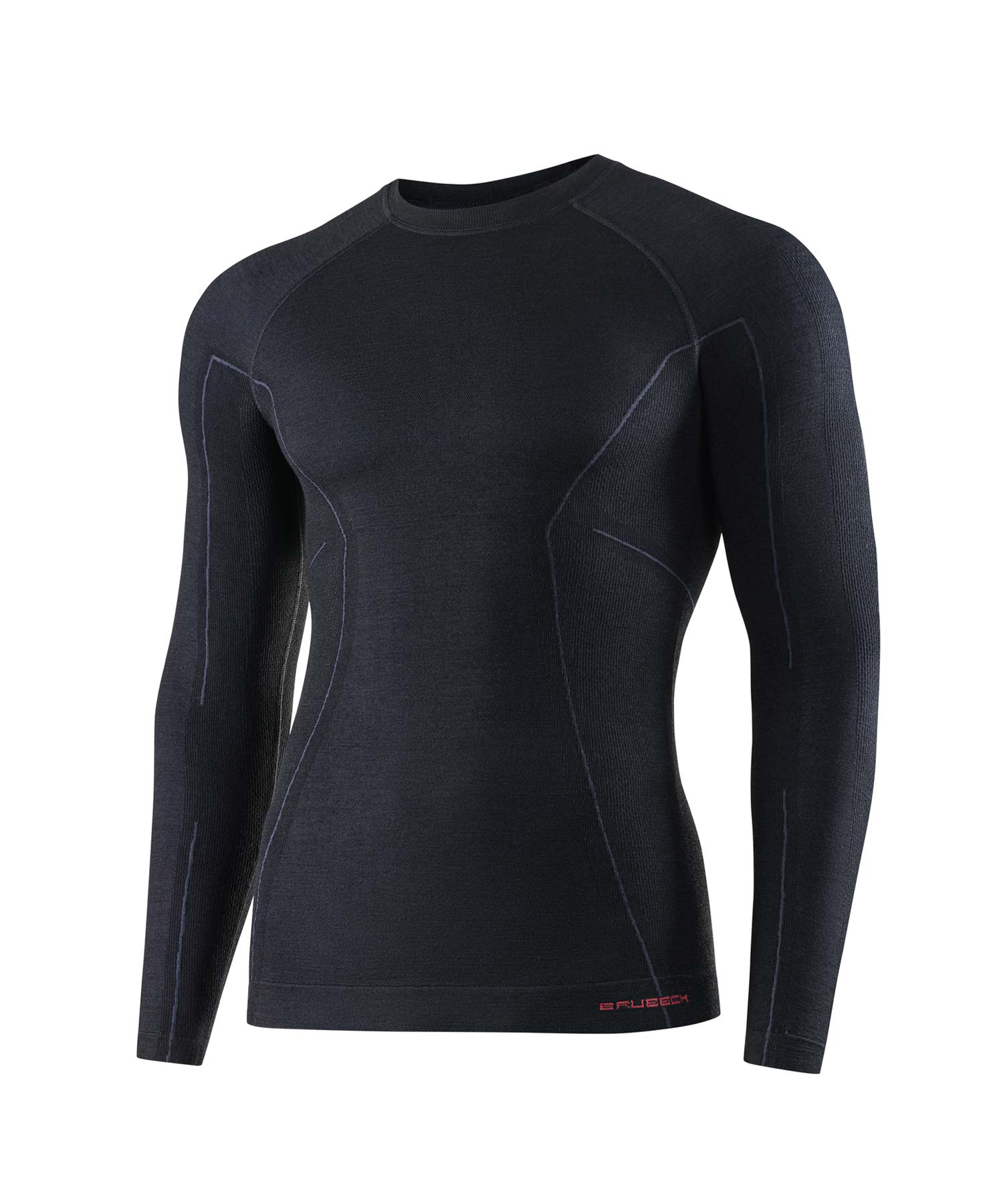 brubeck-active-wool-t-shirt-manche-longue-homme-m-rinos image 3