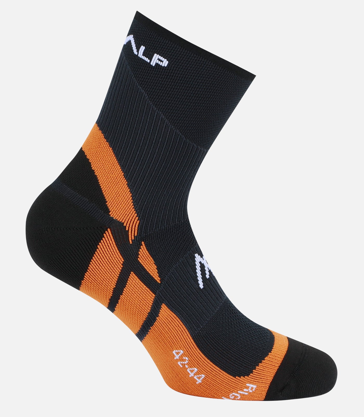 cimalp-trail-mid-chaussettes-trail-noir-orange image 8