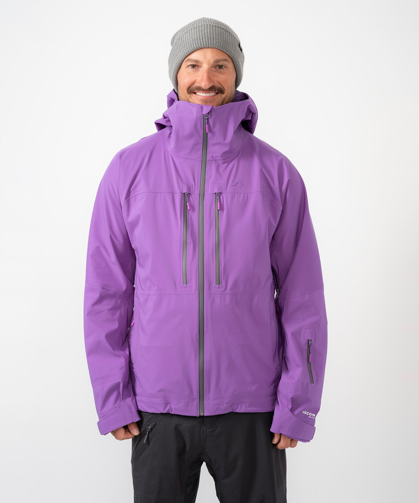 strafe-pyramid-veste-ski-homme-sapphire-hardshell-3l image 4