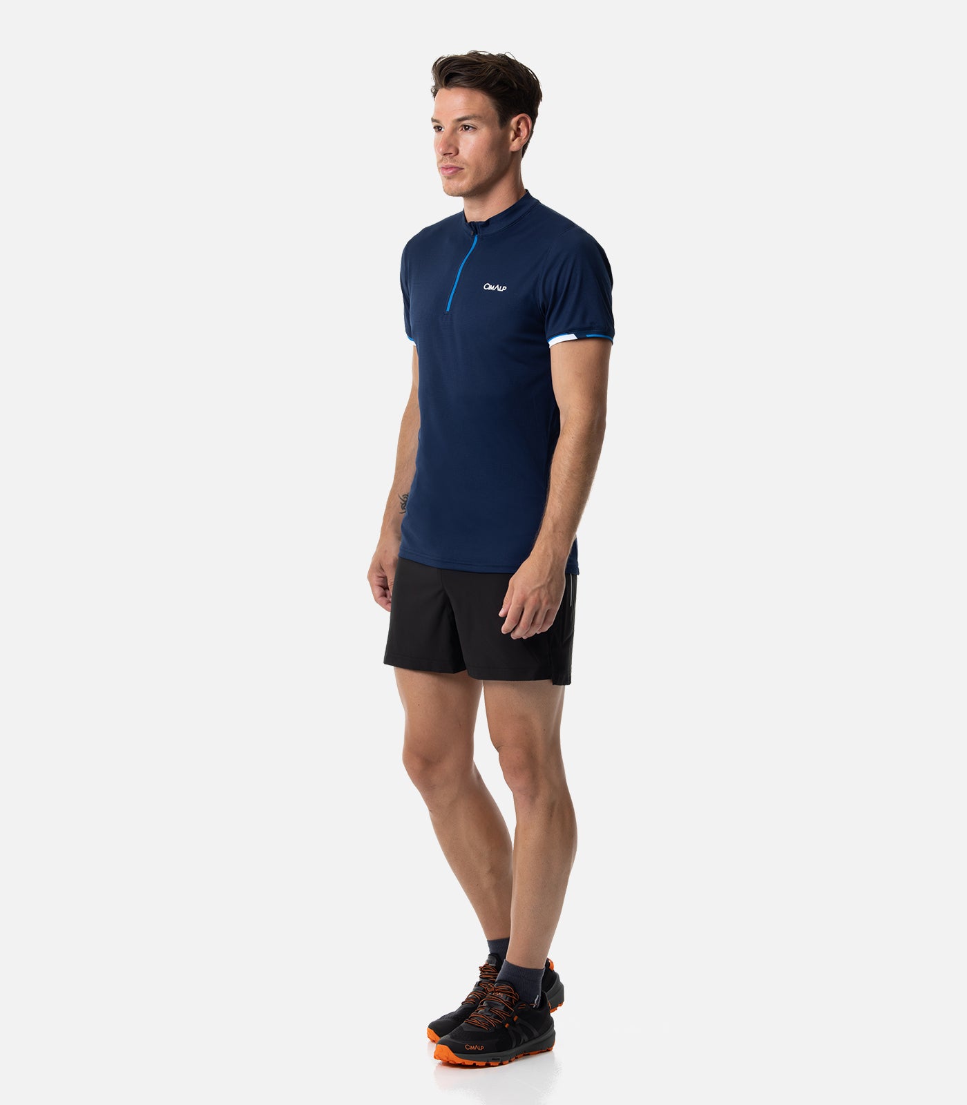 cimalp-faraut-h-t-shirt-trail-marine-demi-zip-respirant image 3
