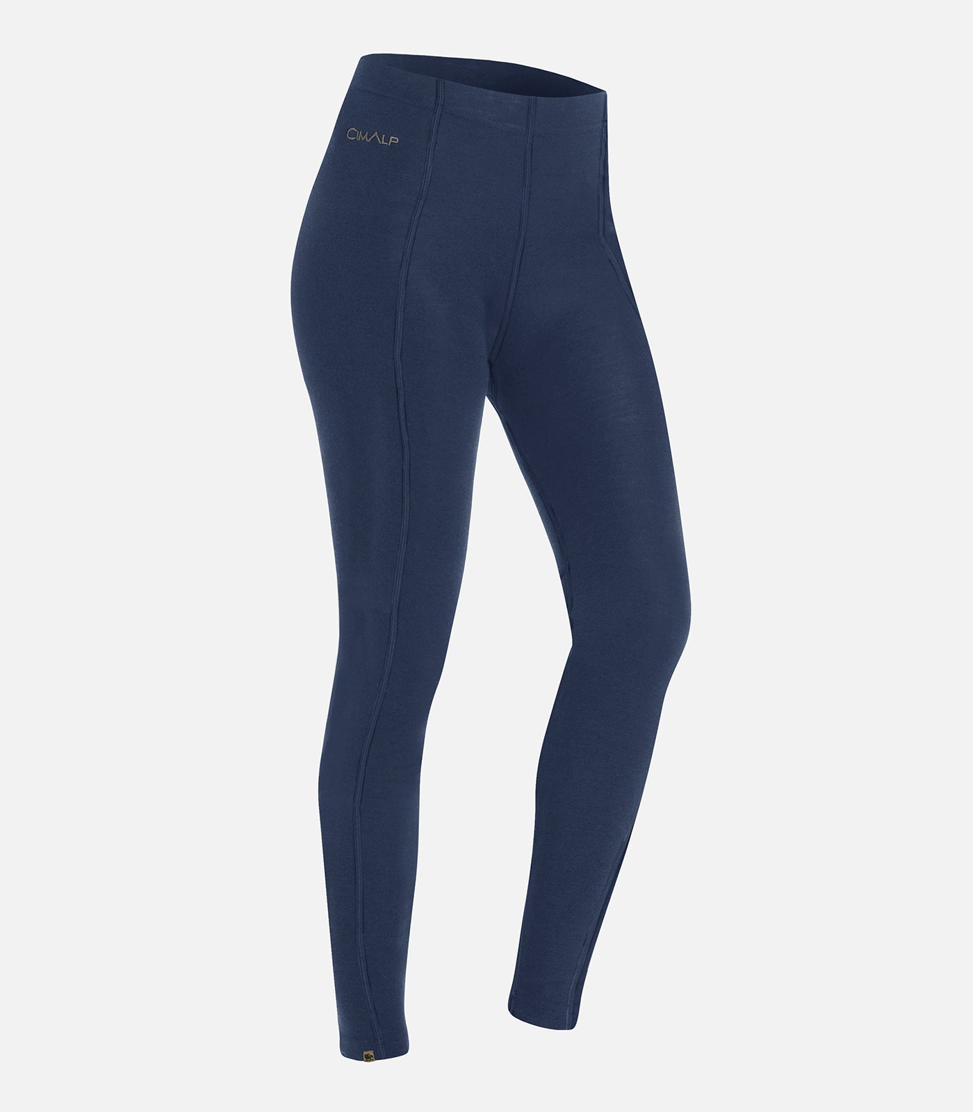 cimalp-wool-pant-150-f-collant-thermique-femme-noir-m-rinos image 2