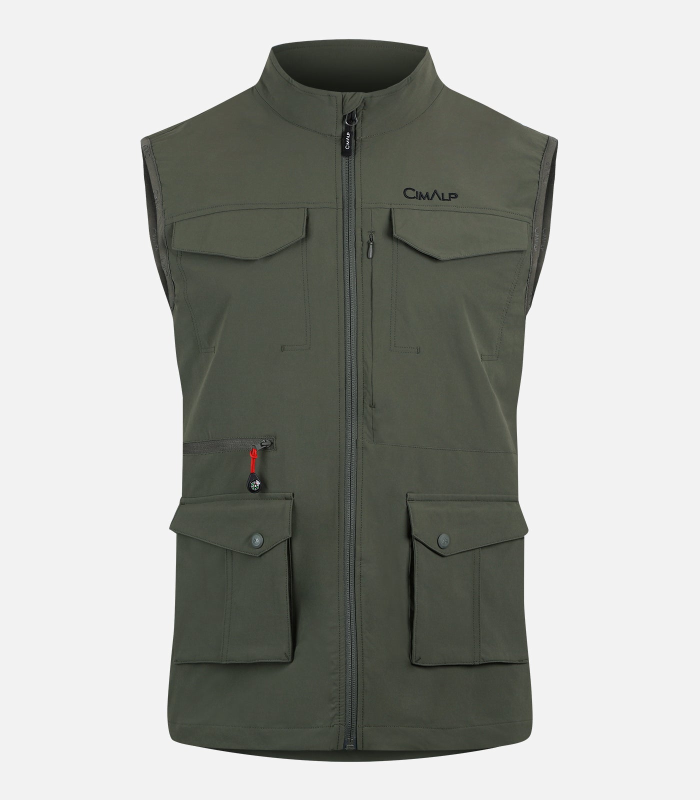 cimalp-ayers-rock-3-h-gilet-randonn-e-homme-kaki-poches image 2