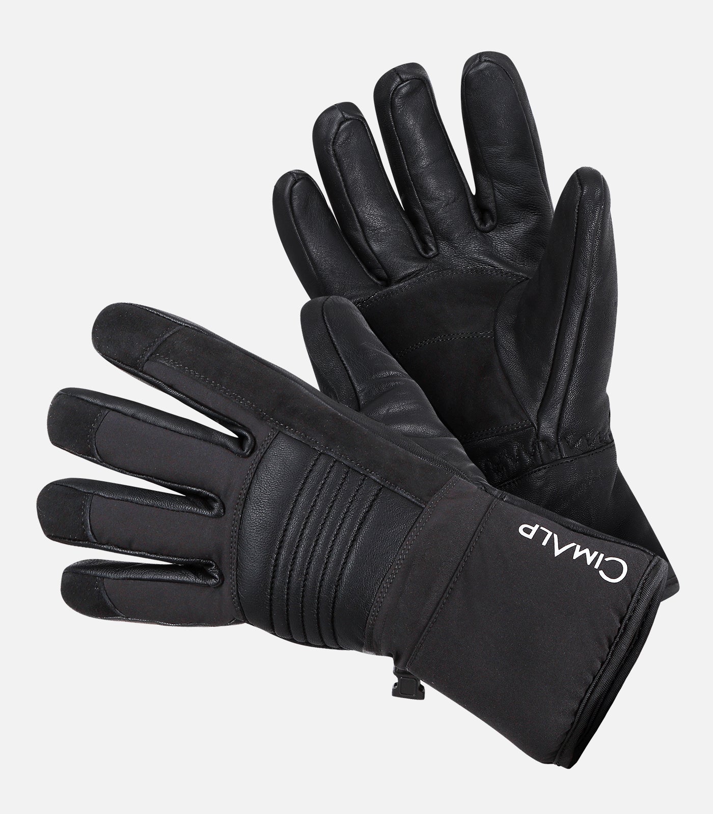 cimalp-ski-gloves-3-gants-ski-noir-chauds-imperm-ables image 1