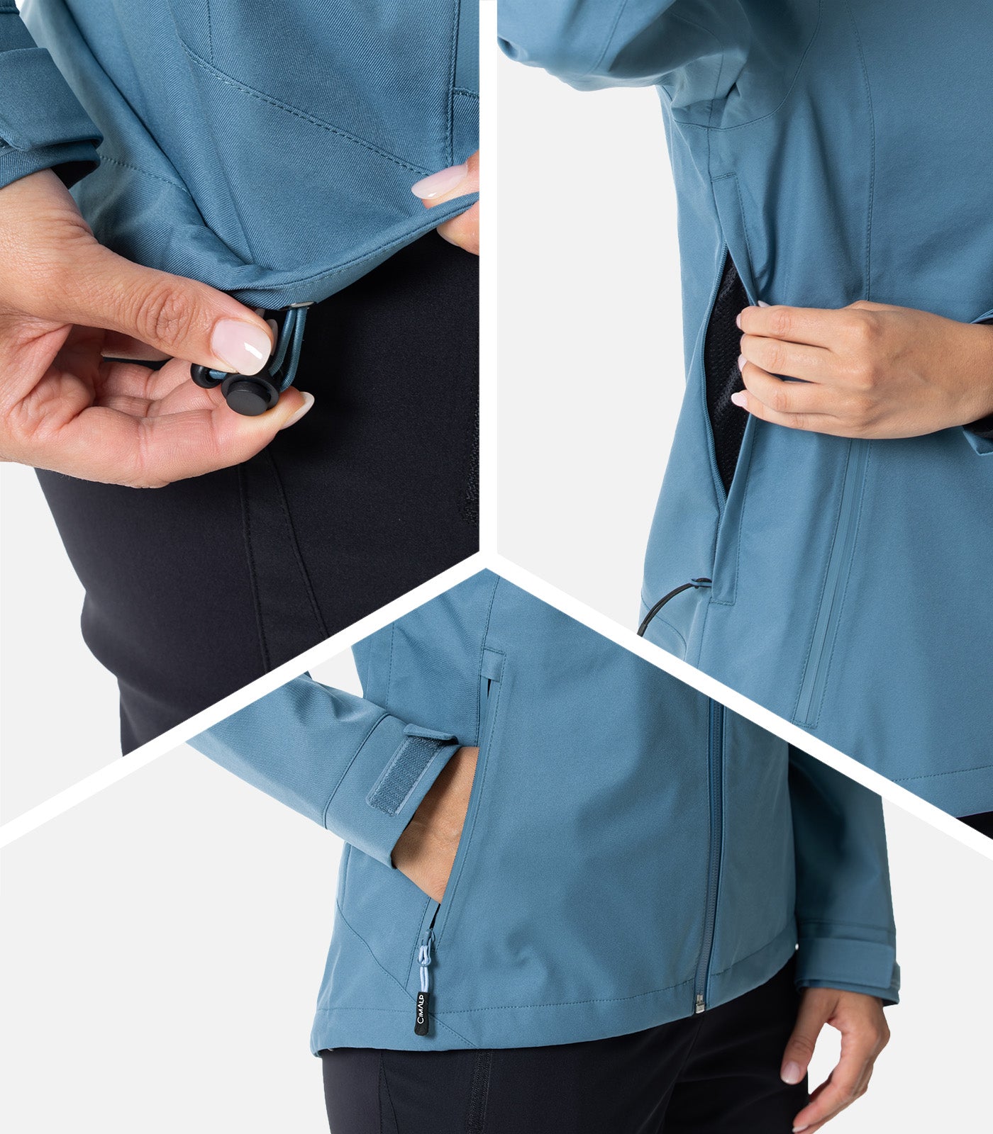 cimalp-cascade-f-veste-imperm-able-femme-bleue-hardshell-pluie image 5