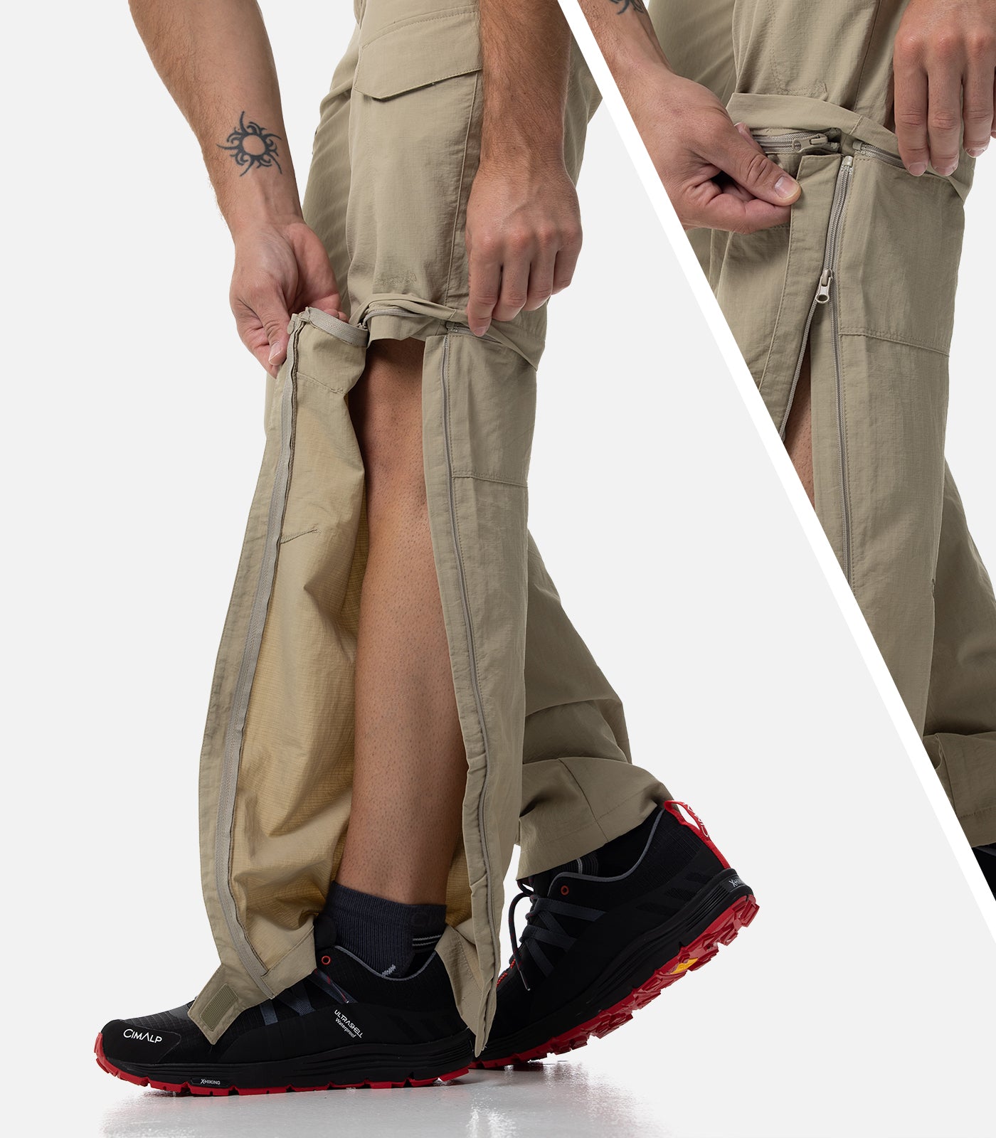 cimalp-katmandou-3-h-pantalon-convertible-homme-beige image 6