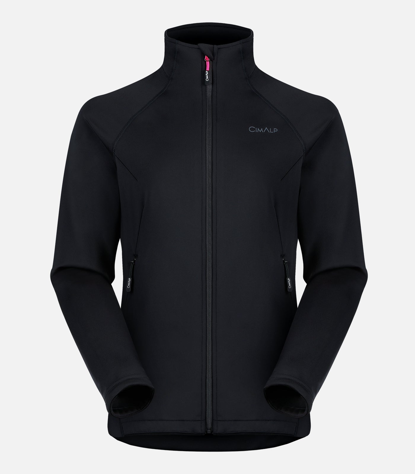 cimalp-warmit-5-f-veste-polaire-femme-vert-amande-coupe-vent image 2