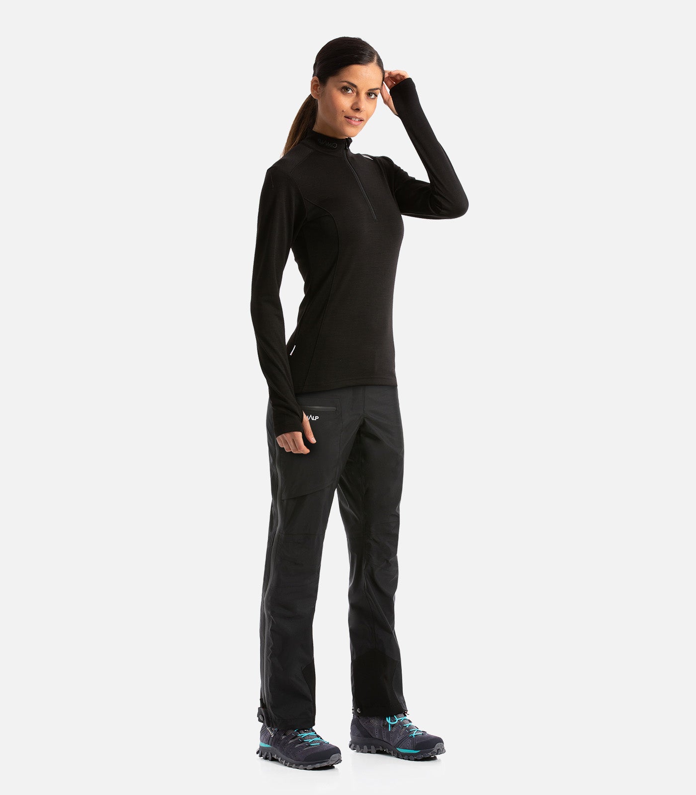 cimalp-torrent-f-sur-pantalon-pluie-noir-femme-3-couches image 3