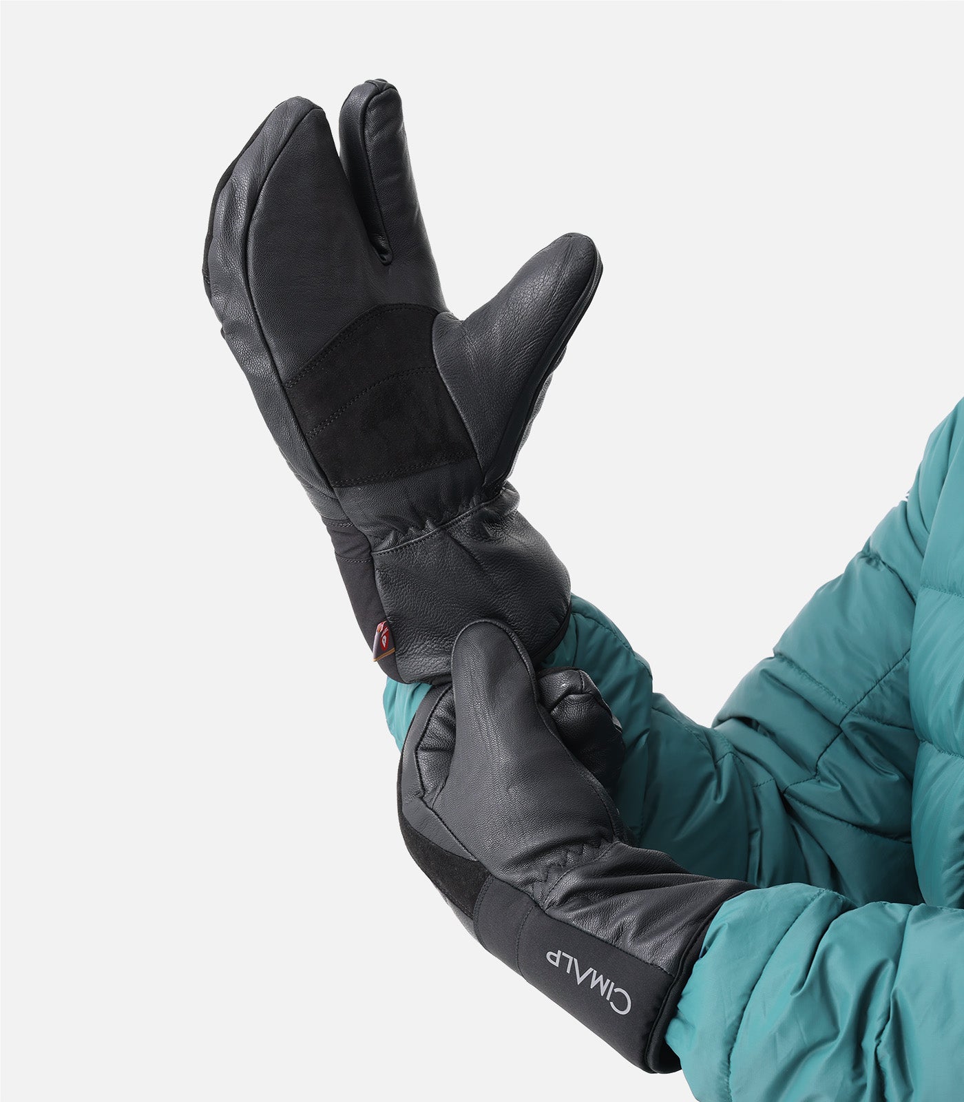 cimalp-ski-3-fingers-gants-ski-noir-chaud-grand-froid image 3