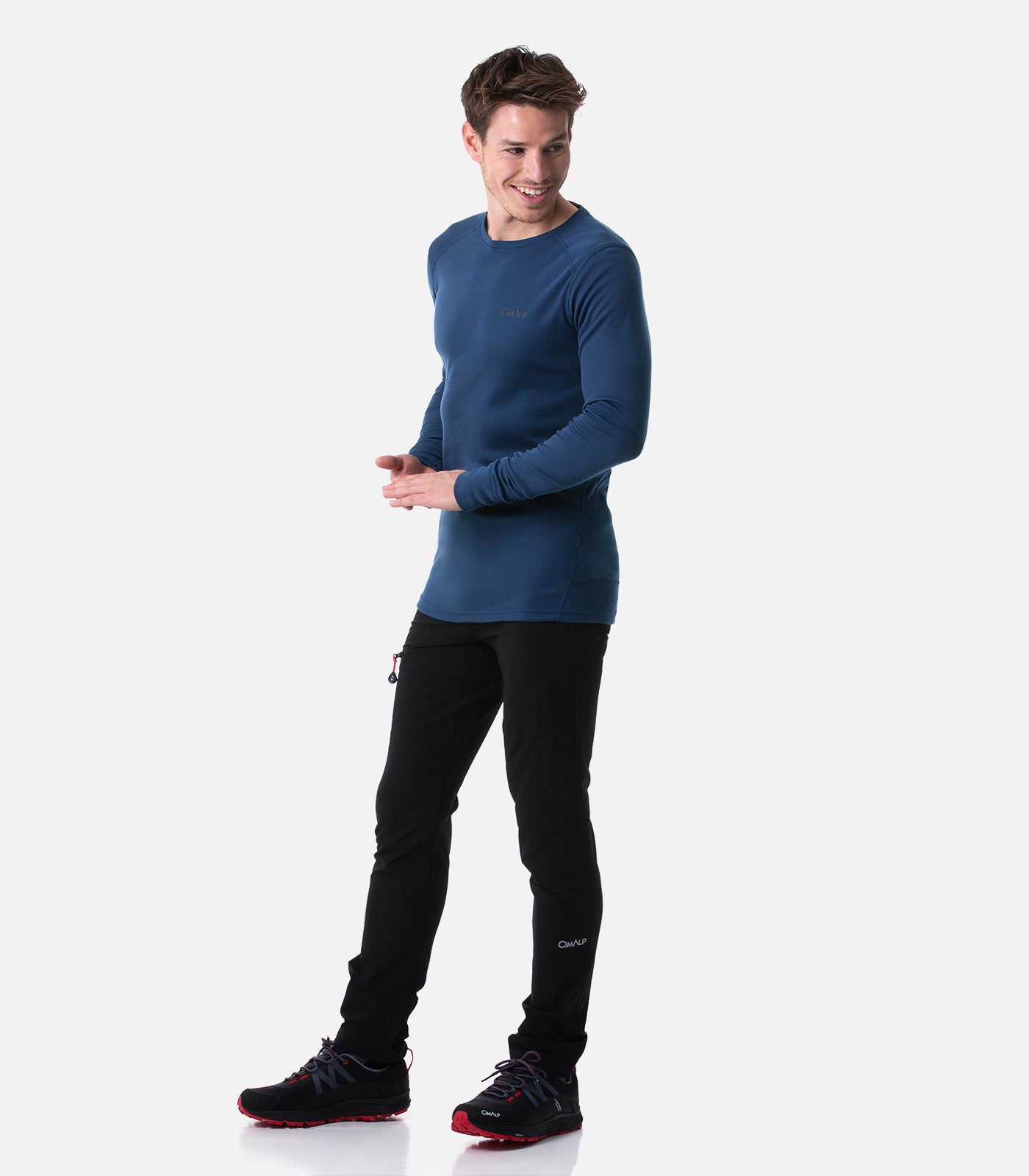 cimalp-albaron-court-h-pantalon-rando-homme-marine-stretch image 3