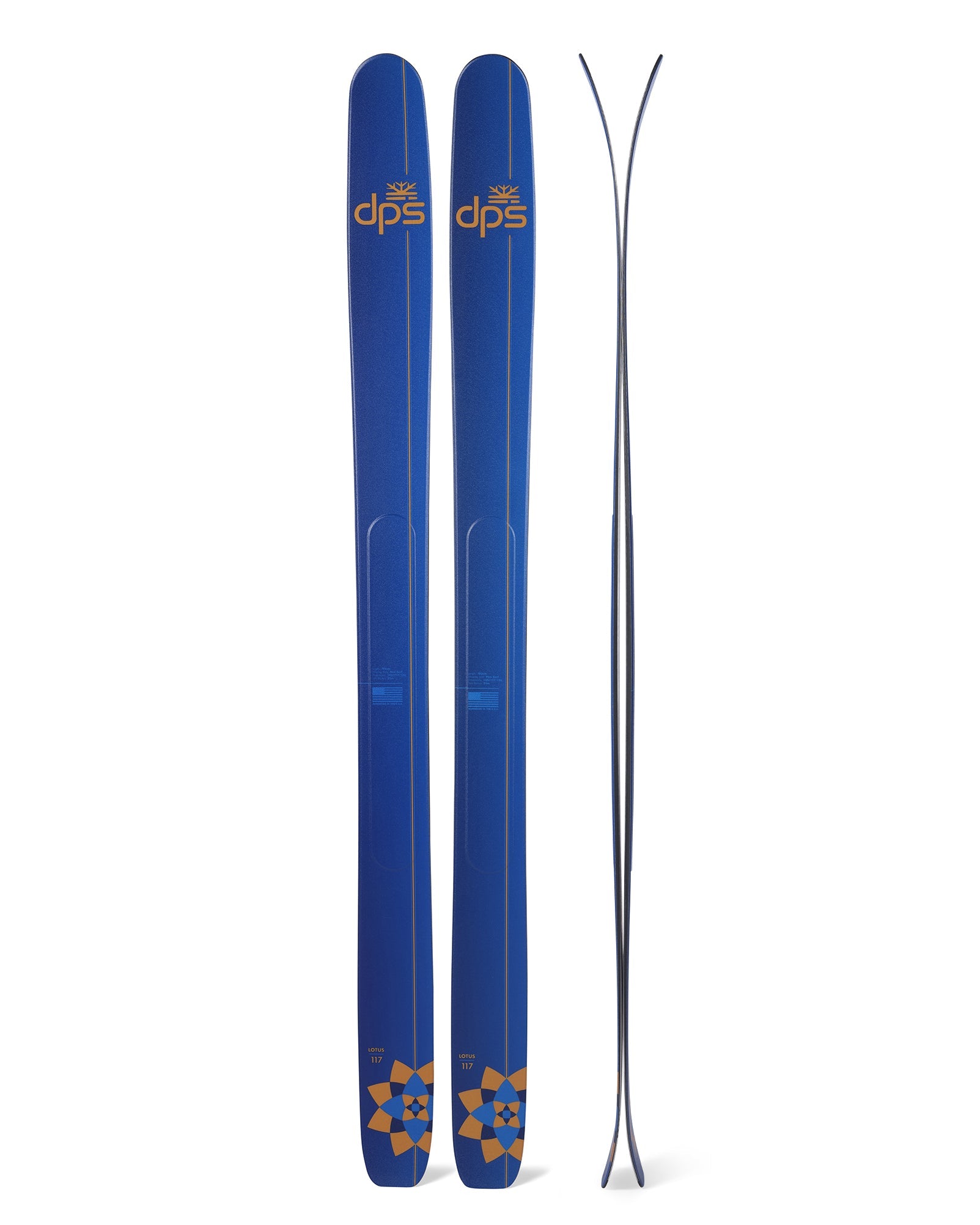dps-lotus-117-ski-poudre-185-cm-moonlight-blue-freeride image 1
