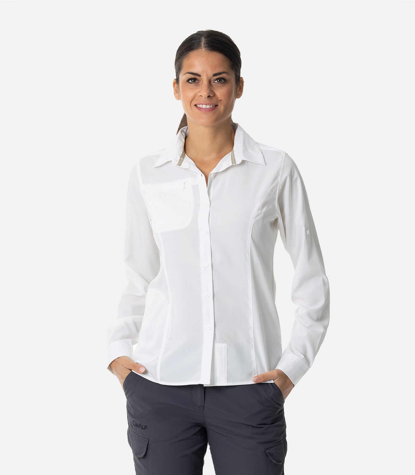 cimalp-alicante-3-f-chemise-femme-blanc-anti-uv image 1