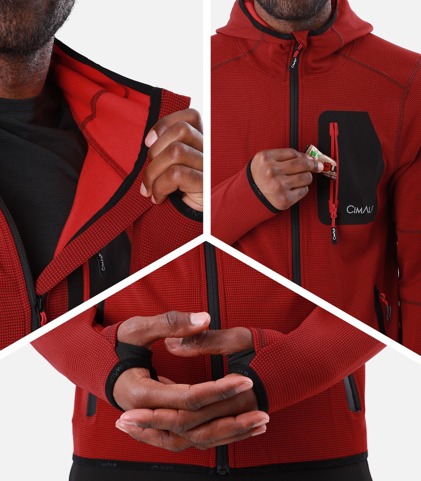 cimalp-jorasse-2-h-polaire-homme-rouge-chaude image 5