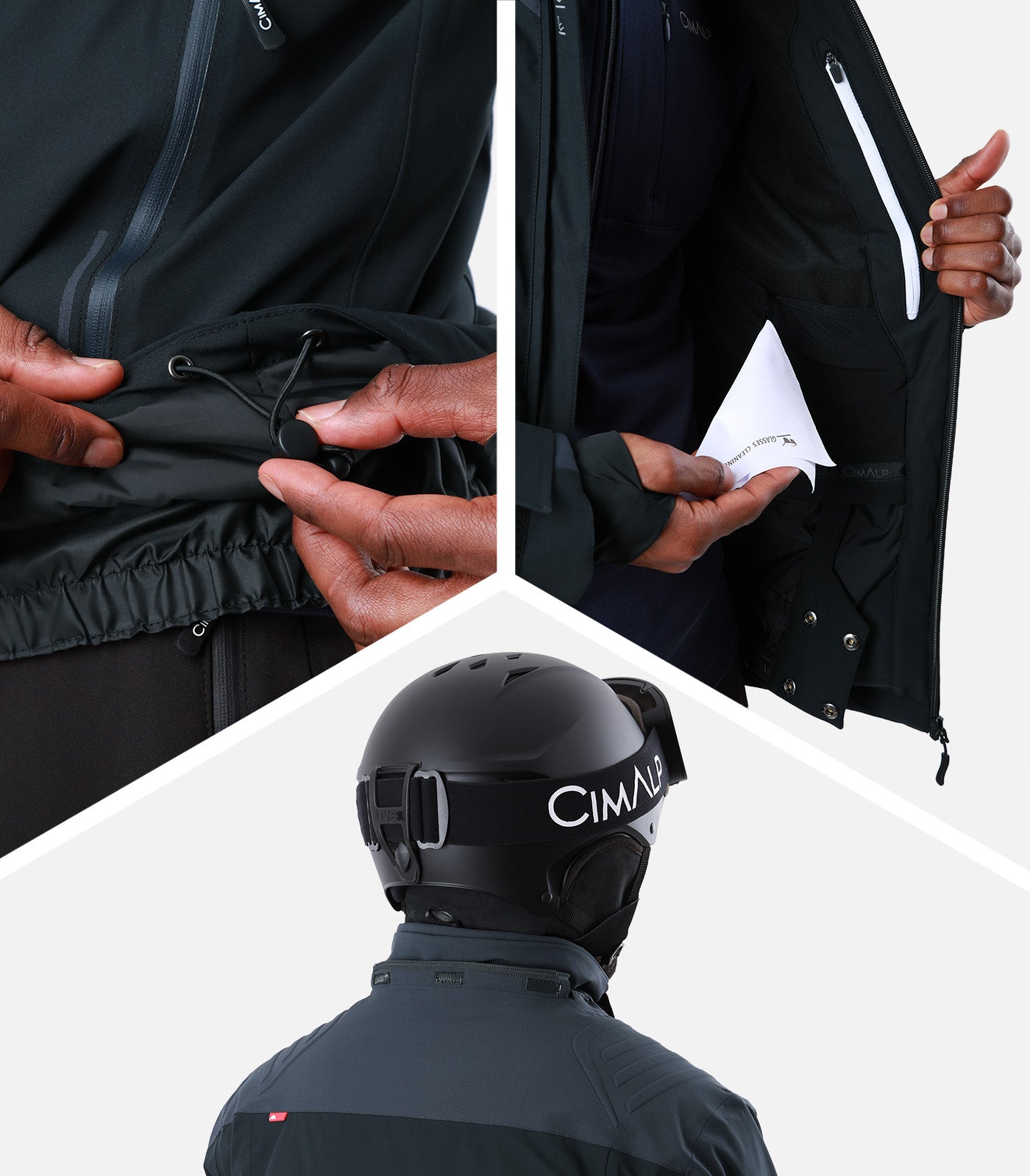 cimalp-sarennes-h-veste-ski-homme-noire-stretch image 7