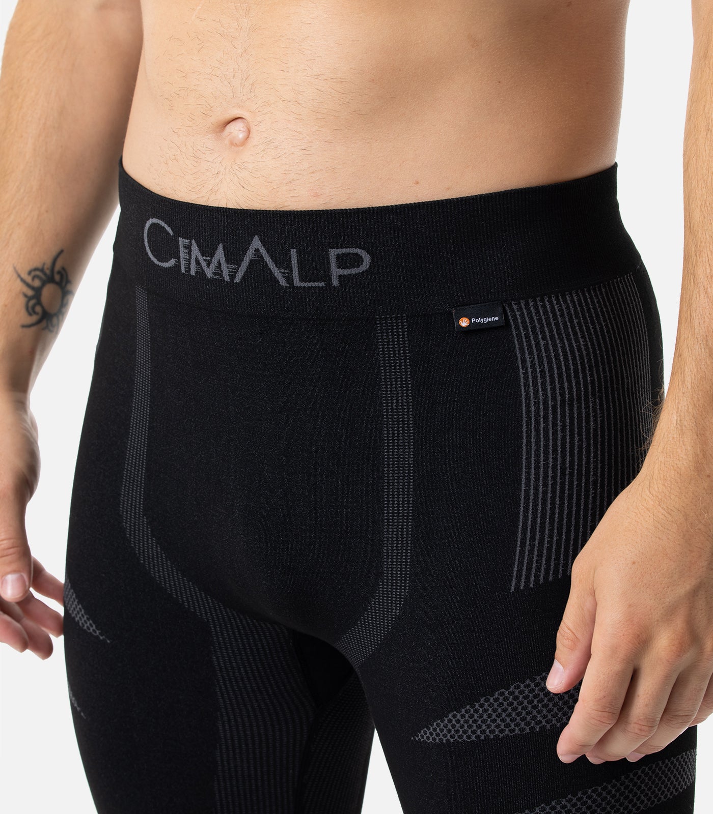 cimalp-strategic-pant-3-collant-thermique-homme-noir-bleu-bambou image 6