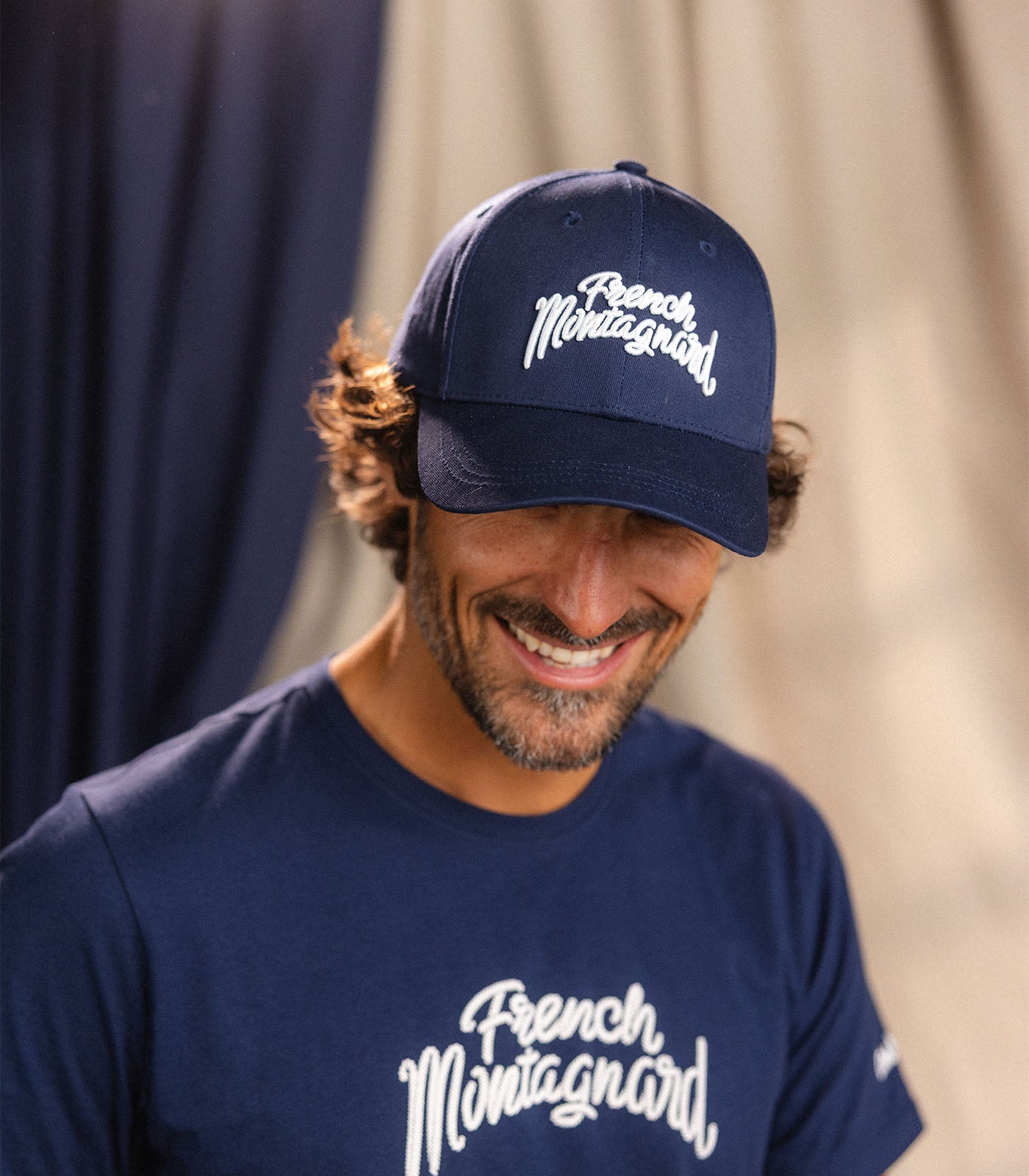 cimalp-french-6-panel-casquette-rando-marine-unisexe image 2