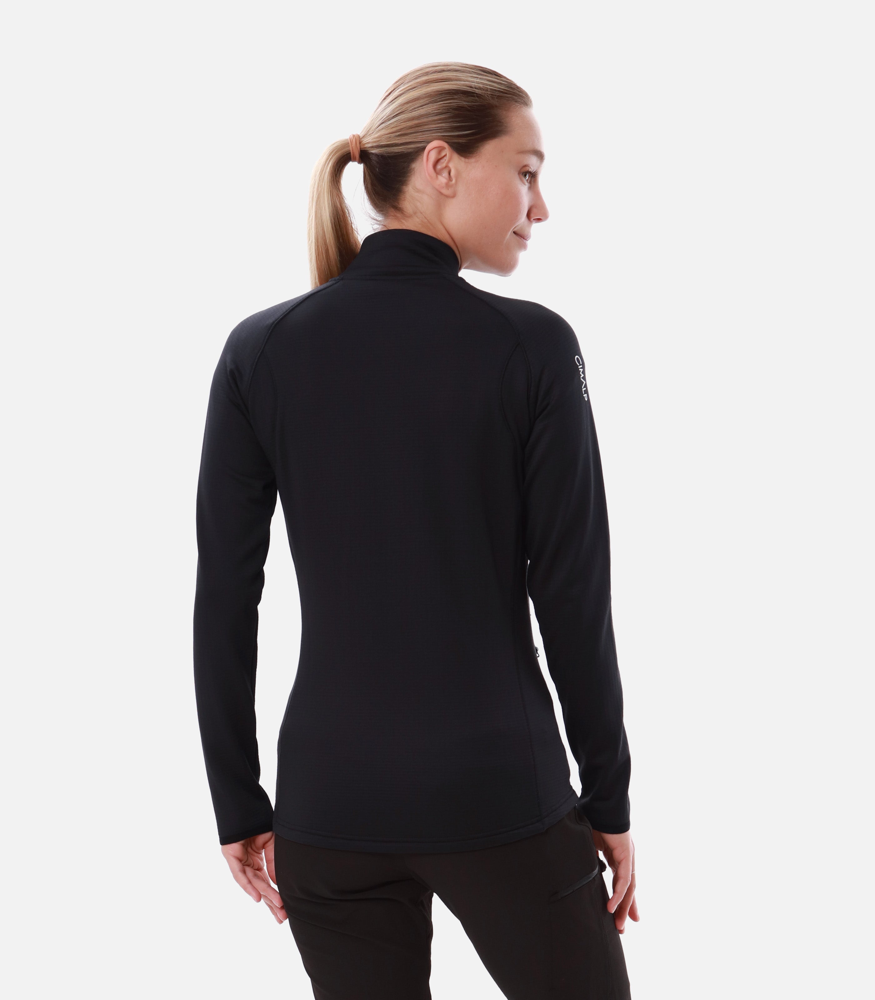 cimalp-bisanne-f-veste-polaire-femme-rouge-m-respirante image 4