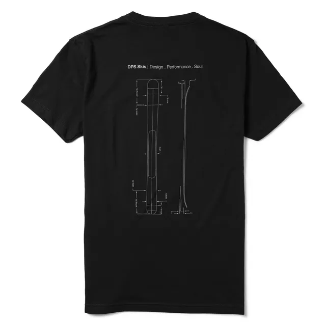dps-blueprint-t-shirt-tee-shirt-coton-m-logo image 1