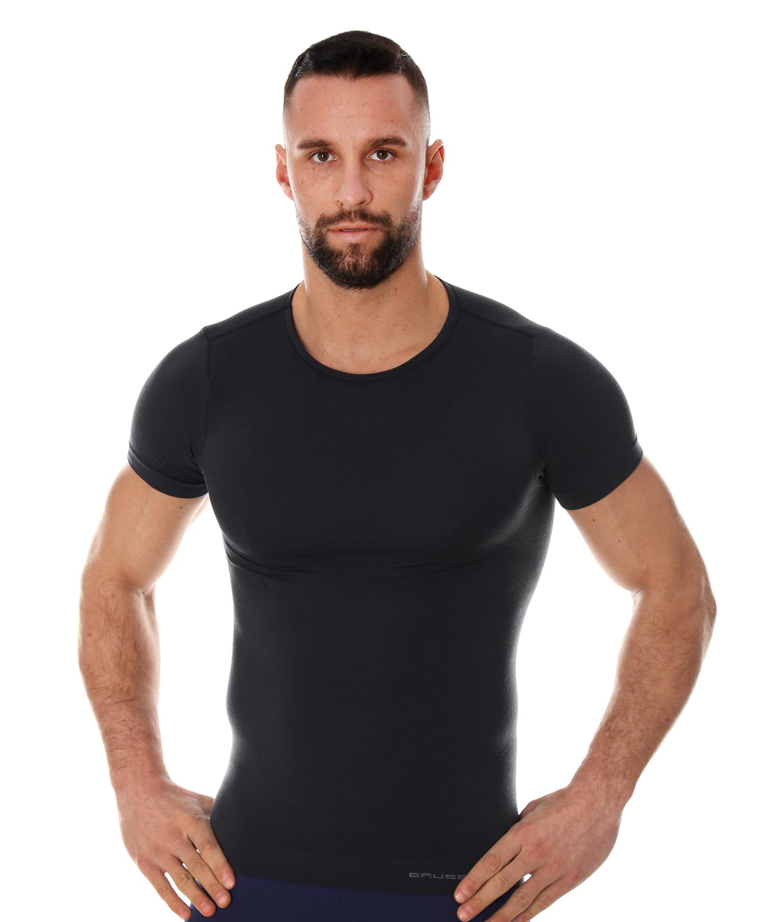 brubeck-comfort-wool-t-shirt-thermique-homme-m-rinos-manches-courtes image 7