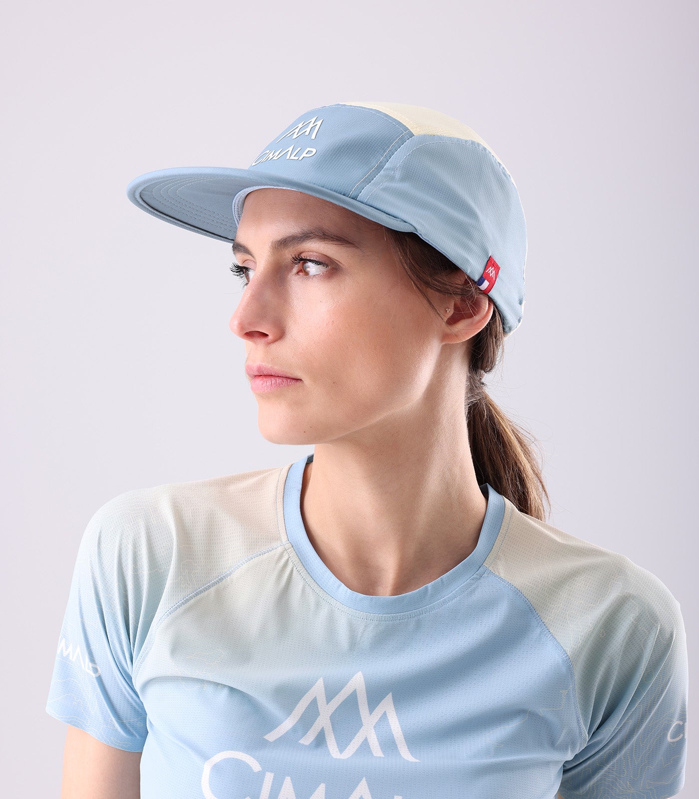 cimalp-5-panel-cap-team-casquette-trail-jaune-l-g-re-47g image 3