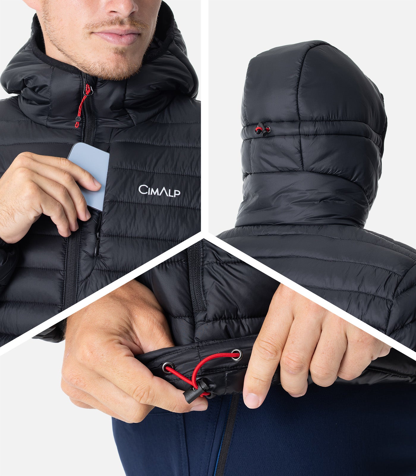 cimalp-meije-h-doudoune-homme-noir-synth-tique-capuche image 5