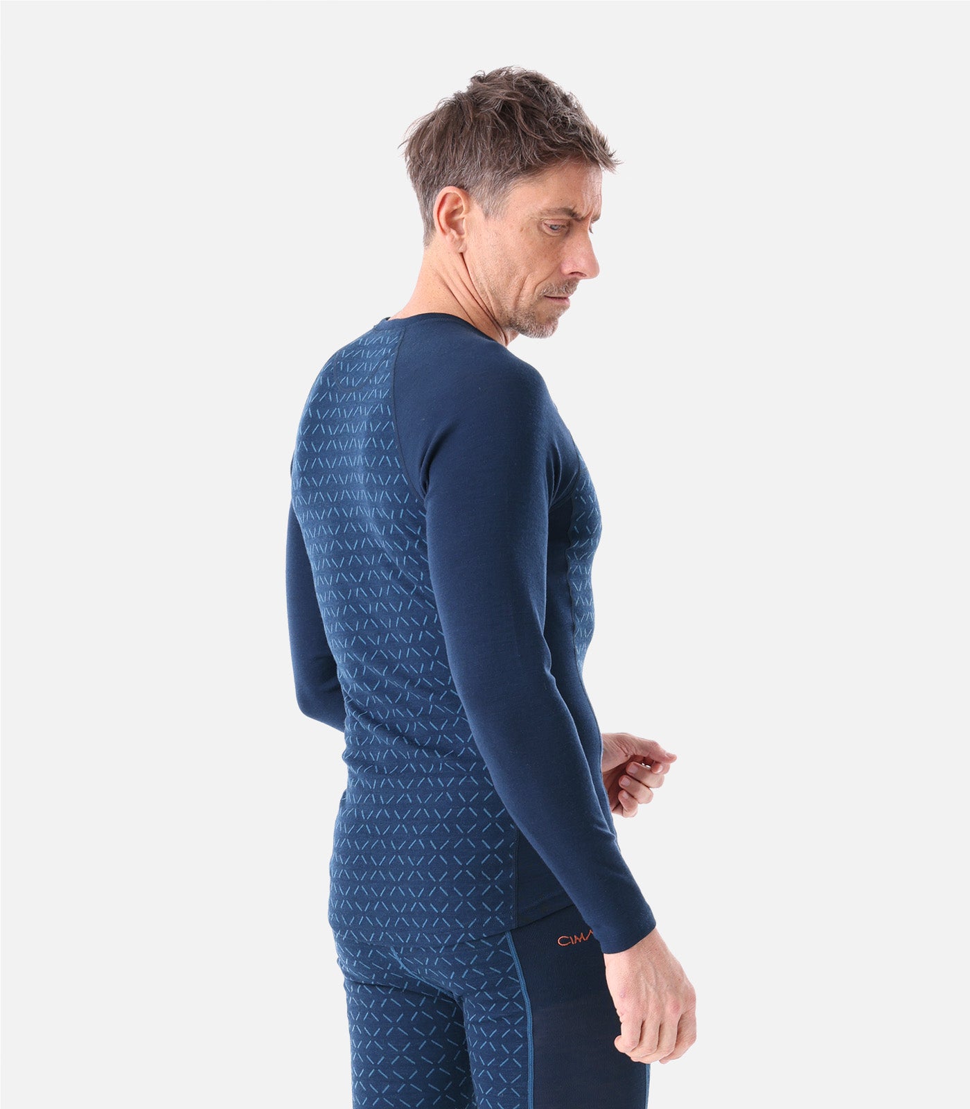 cimalp-wool-top-2-h-haut-m-rinos-homme-bleu-fonc-thermique image 3