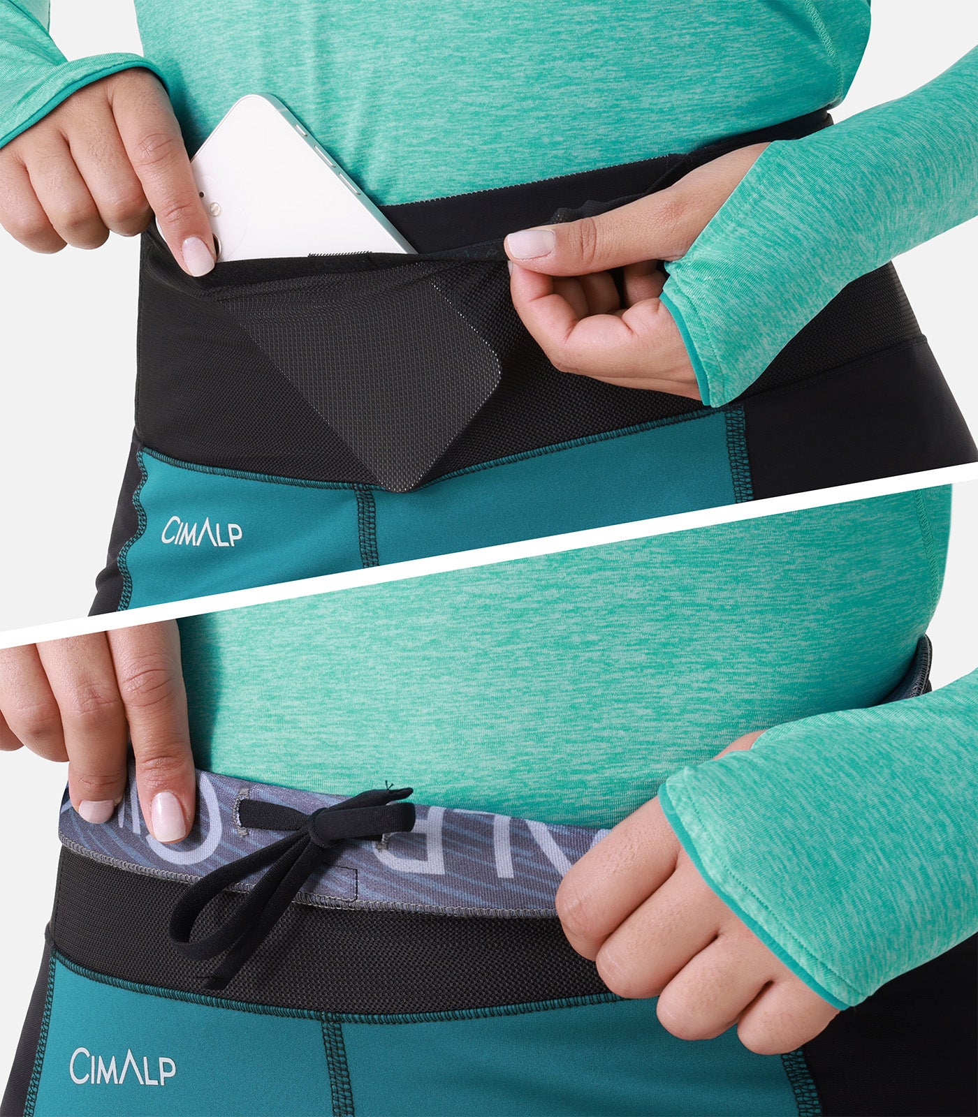 cimalp-winter-tight-4-f-collant-trail-femme-bleu-coupe-vent image 6