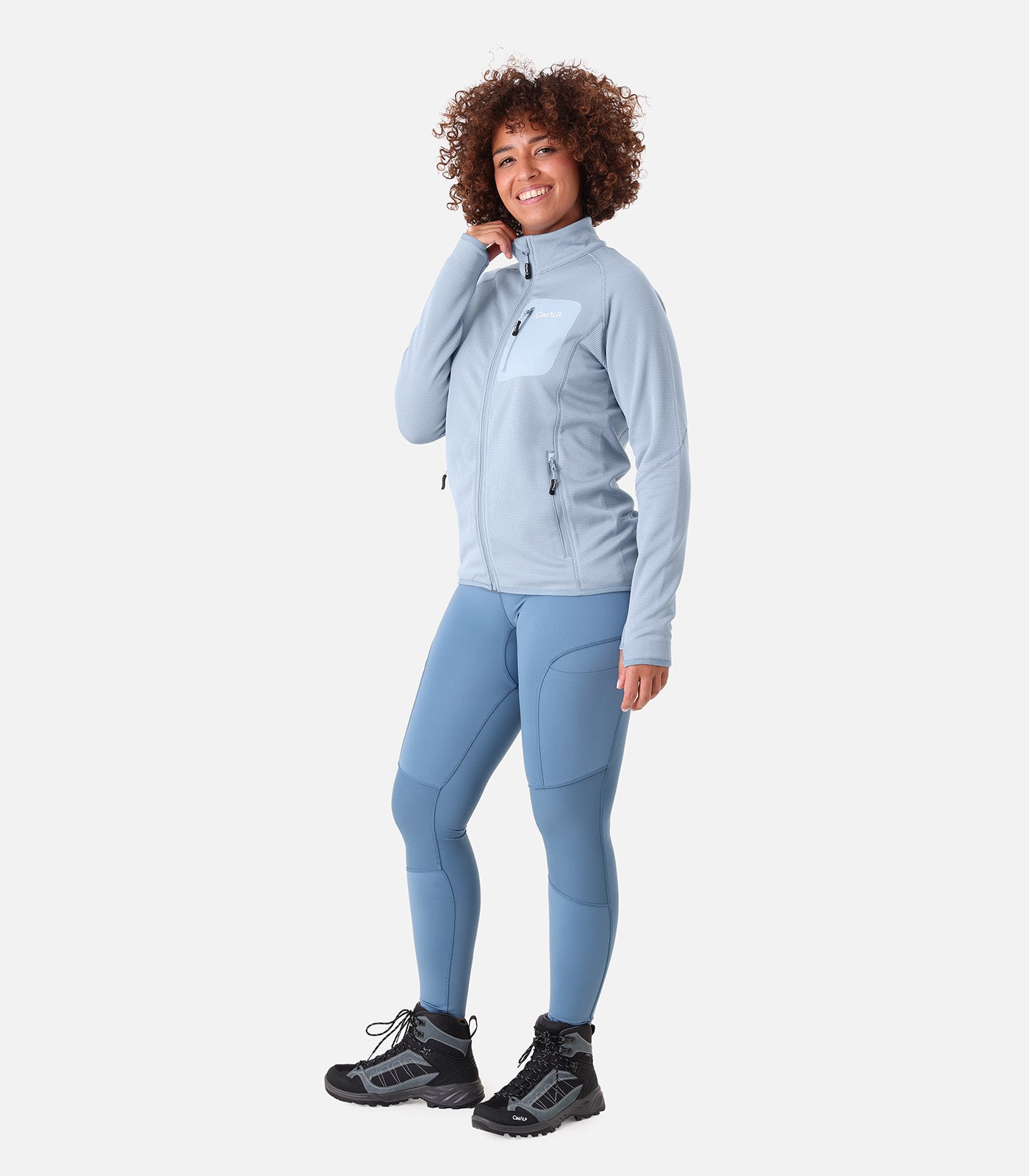 cimalp-bernaude-2-f-veste-polaire-femme-noire-stretch image 3