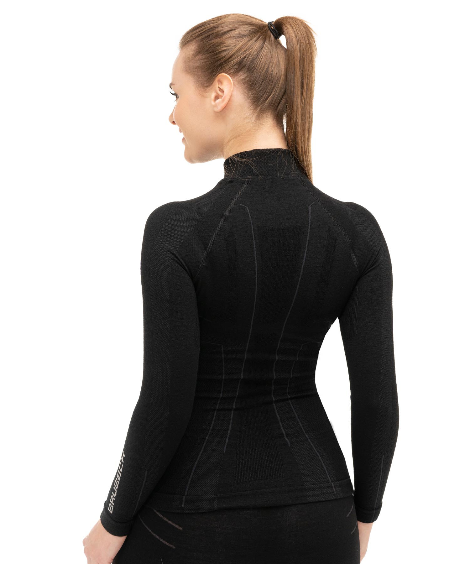 brubeck-extreme-wool-haut-thermique-femme-laine-m-rinos-hiver image 2