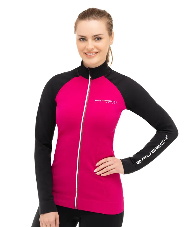 brubeck-athletic-sweat-femme-zipp-thermoactif-training image 1