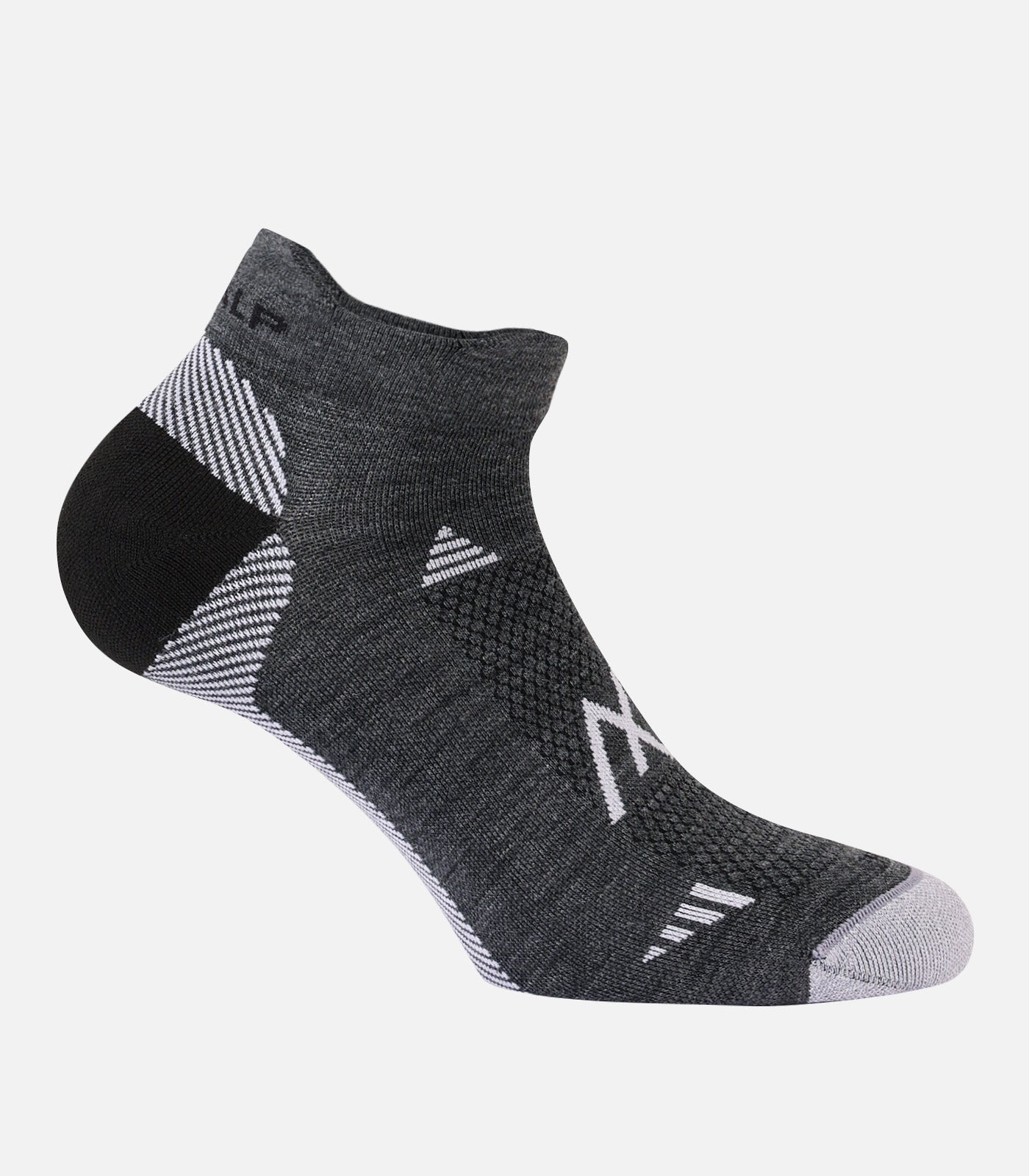 cimalp-run-low-2-chaussettes-trail-m-rinos-noir-blanc image 2