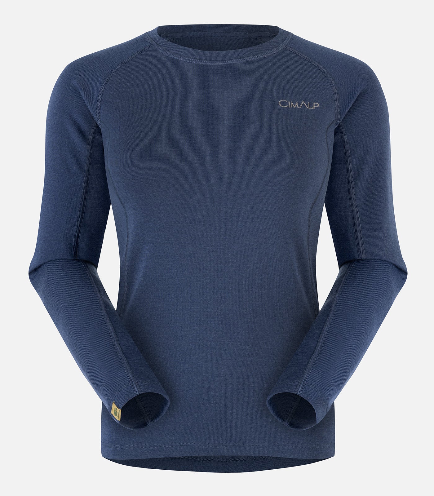 cimalp-wool-top-150-f-sous-v-tement-thermique-femme-noir-laine image 2