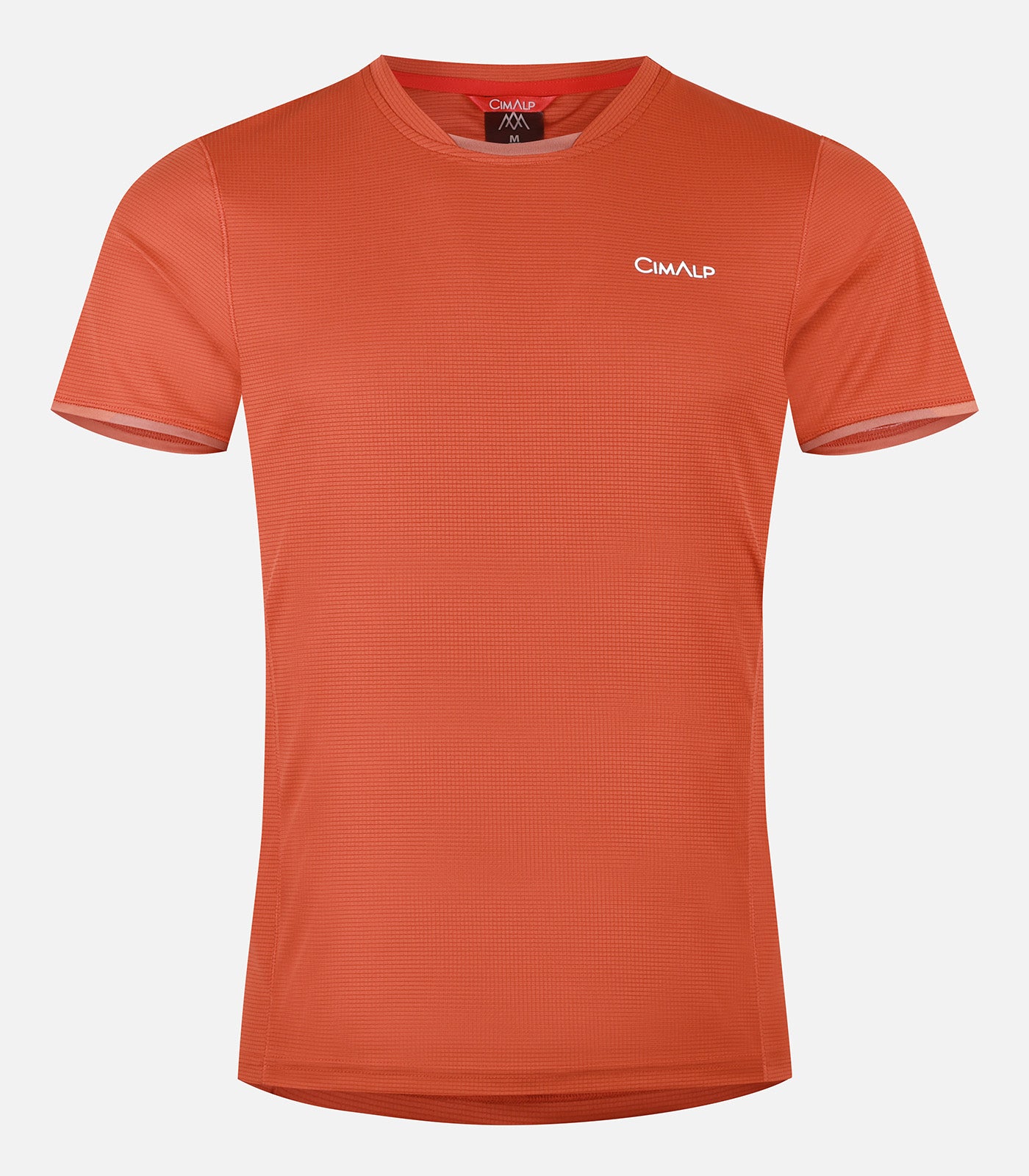 cimalp-bauges-3-h-t-shirt-trail-homme-rouge-respirant-s-chage-rapide image 2